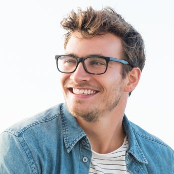 smiling Handsome man